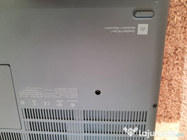 Lenovo Tinkpad P16 gen1 i7-12850HX RAM 32 NVIDIA RTX 