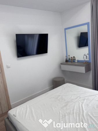 Apartament modern Mamaia Sat – 2 camere mobilate, utilate,