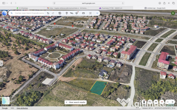 Teren in cartierul Henri Coandă