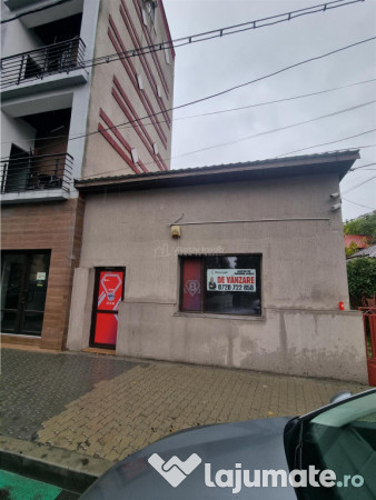 De inchiriat Spatiu comercial si teren strada Bucuresti lang 