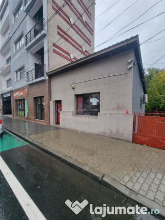 De inchiriat Spatiu comercial si teren strada Bucuresti lang 