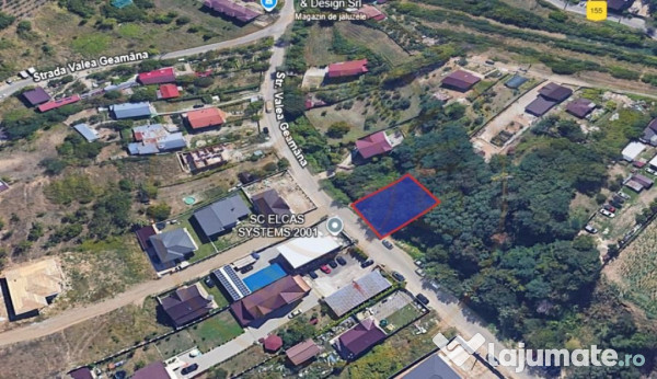 Teren intravilan - 599 MP - Geamana, Pitesti – zona excele