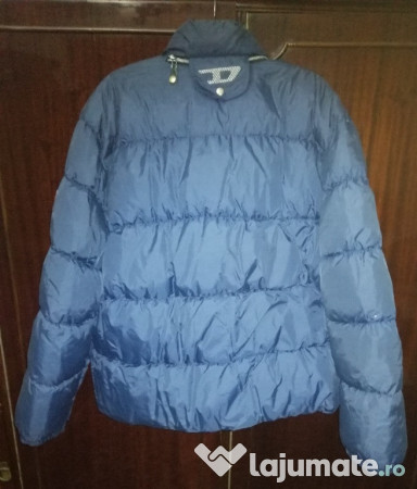 Geacă Firmă Diesel bărbătească albastru marin 