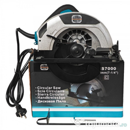 Fierastrau circular electric de mana 1600 W, 185 mm, 4700 rot/min