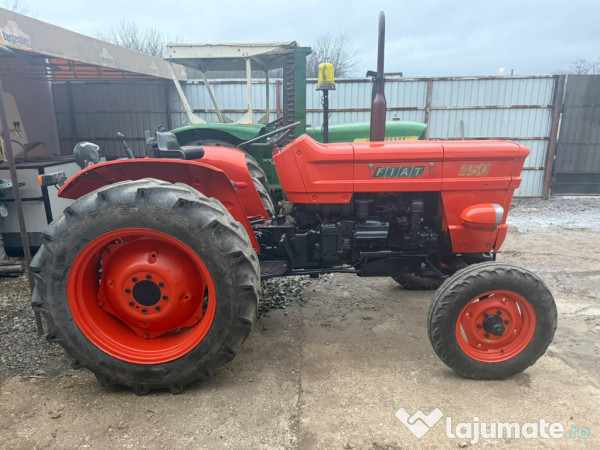 Tractor Fiat 450 - 6300 ore - import Italia 
