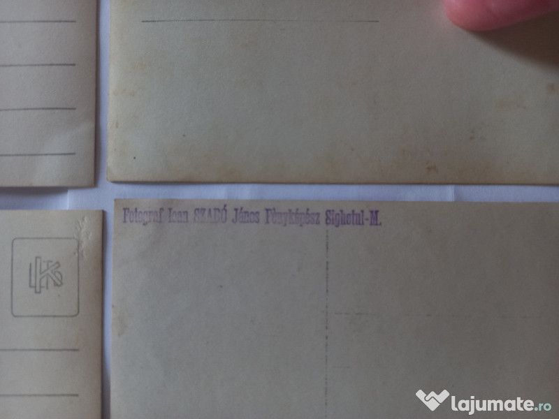 8 foto vechi de familie, tip carte poștală, ateliere maramureșene 