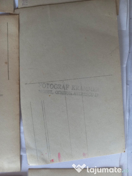 8 foto vechi de familie, tip carte poștală, ateliere maramureșene 