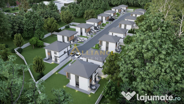 Vila , 110 mp utili, 4 camere - Complex nou (16 vile)