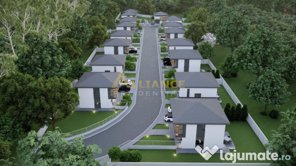 Vila , 110 mp utili, 4 camere - Complex nou (16 vile)