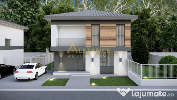 Vila , 110 mp utili, 4 camere - Complex nou (16 vile)