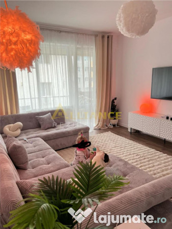 Apartament 3 camere in Kristal Residence - mobilat utilat c