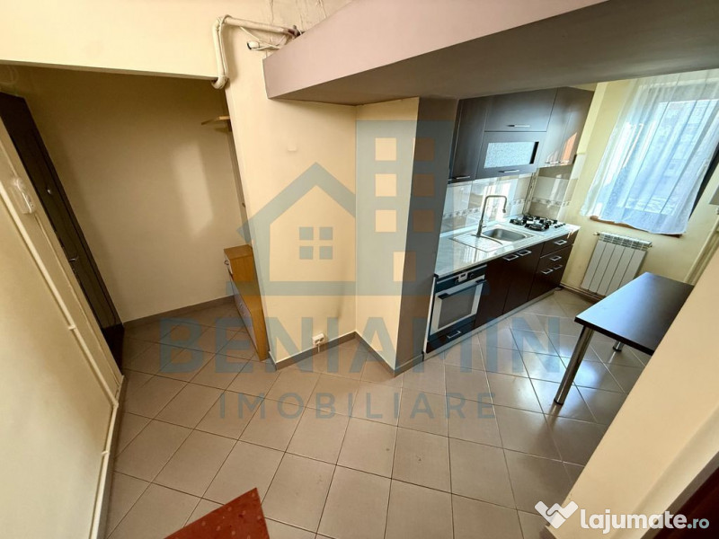 2 Camere-Etaj 3-Centrala Termica-Mobilat-Utilat-Zona Buna... 