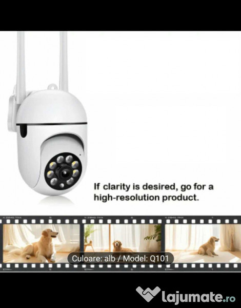 Camera de supraveghere inteligenta 1080P wireless WiFi,produs nou 