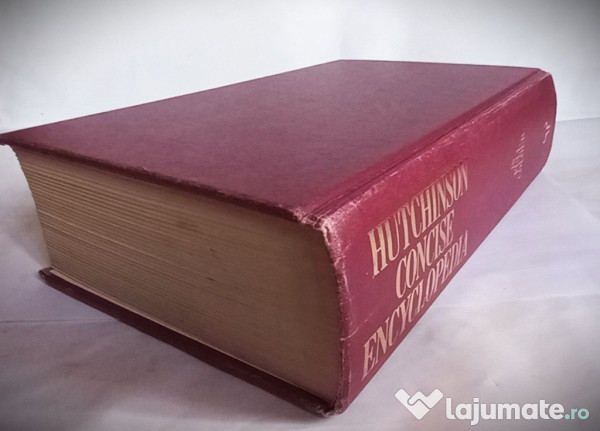 Enciclopedia concisă Hutchinson, 1989, 1026 pag. 