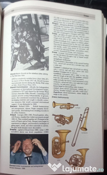 Enciclopedia concisă Hutchinson, 1989, 1026 pag. 