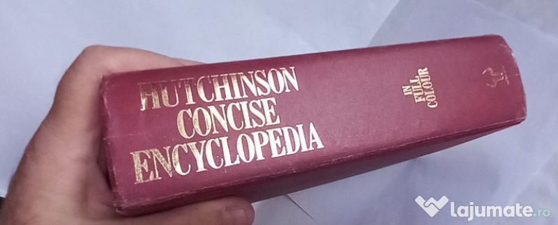 Enciclopedia concisă Hutchinson, 1989, 1026 pag. 