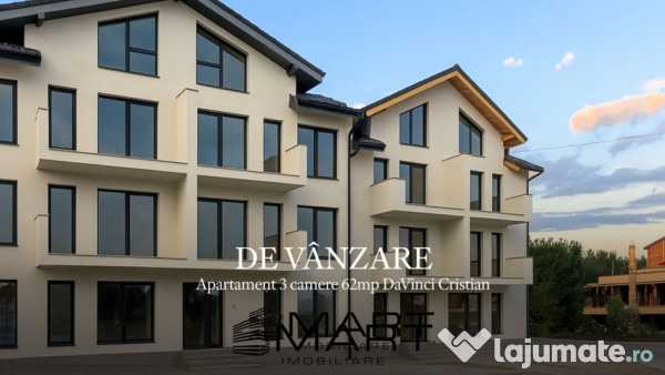 Apartament 4 camere 114mp cartier Davinci Cristian