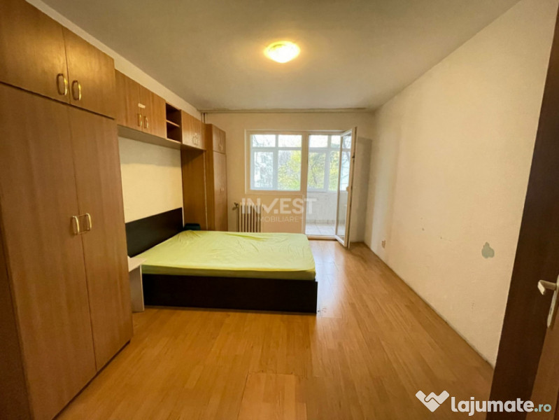Apartament 2 camere-Podul de Piatra-etaj 1-bloc fara risc 