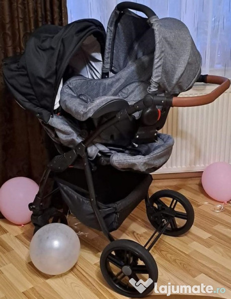 Krausman Carucior bebe, 3 in 1 