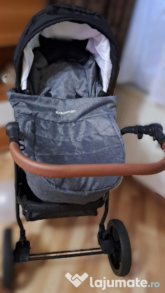 Krausman Carucior bebe, 3 in 1 