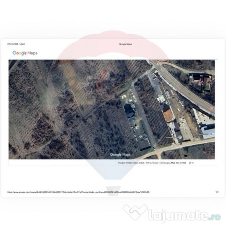 Teren 3,000mp Carcea / Calea Craiovei 