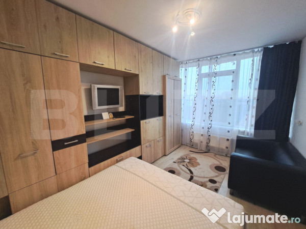 Garsonieră de vanzare, complet mobilată și utilata, 28 mp 