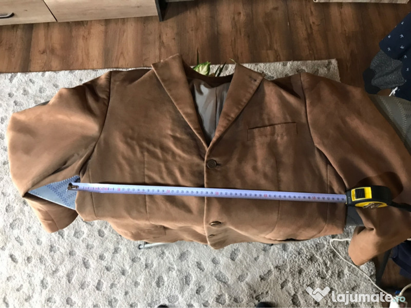 Sacou Bărbați Elegant Cusura slim-fit 