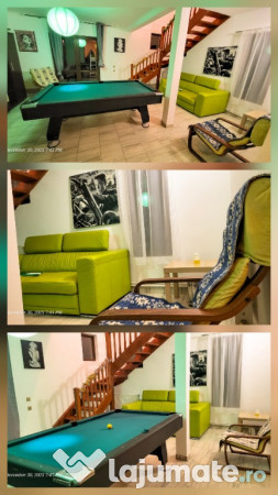 Cabana La Breazu – Trambulină & Biliard | 3 bai - 2 dormitoare 