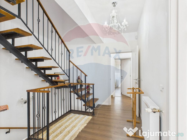 Casa familiala 5 camere, 4 bai, complex nou, Otopeni