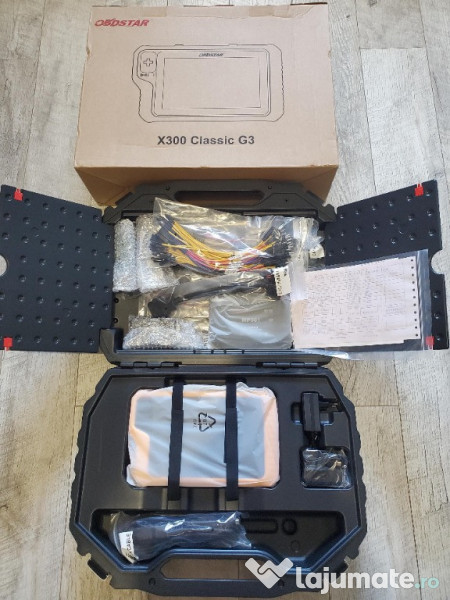 OBDSTAR X300 Classic G3 + Cheia de Simulare si Setul complet Cabluri 