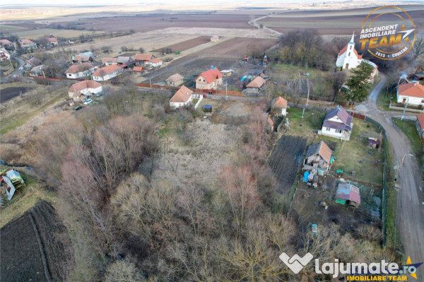 Teren cu proiect aprobat si utilitati:start ideal pentru cas 