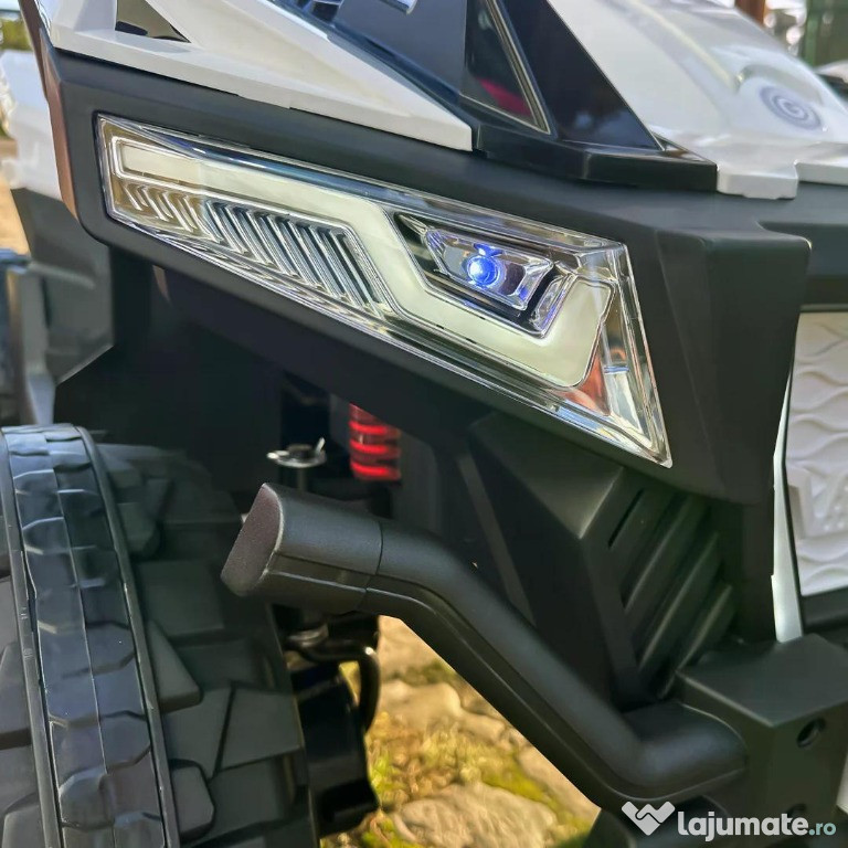 ATV electric pt. 2 copii 4x4 Kinderauto SuperOffroad V2 4x45W White