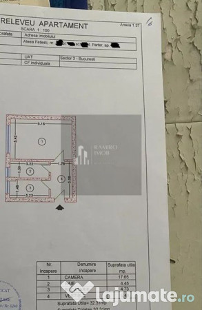 GARSONIERA SECTOR 3, SALAJAN, MOBILATA 