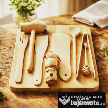 Obiecte utile din bambus/lemn personalizate 