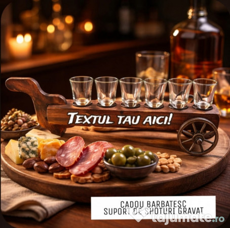 Obiecte utile din bambus/lemn personalizate 