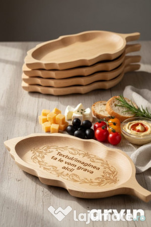 Obiecte utile din bambus/lemn personalizate 