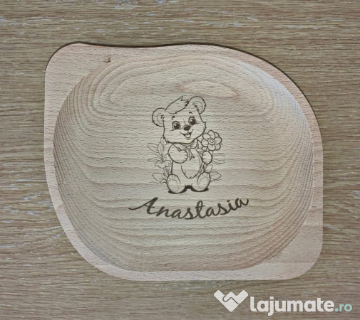 Obiecte utile din bambus/lemn personalizate 