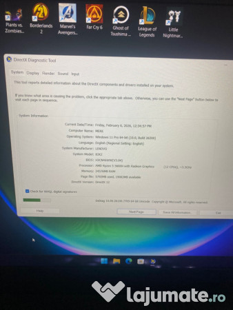 Laptop ideapad gaming 3 