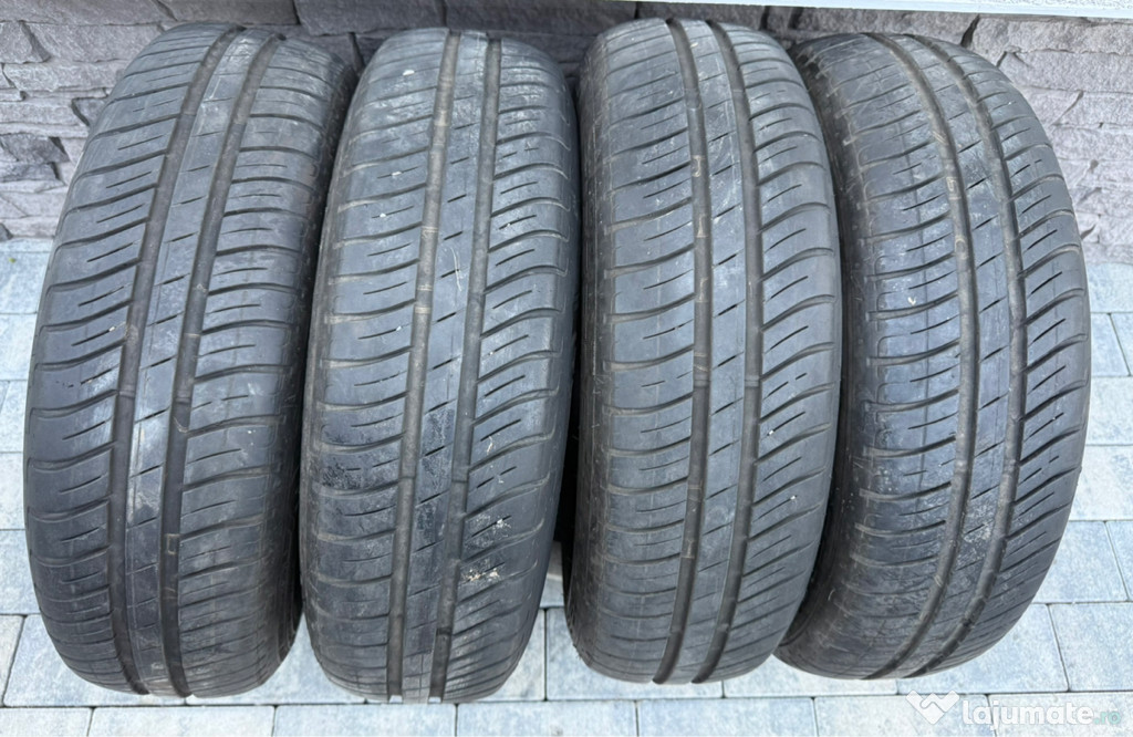 Set jante VW POLO cu cauciucuri DUNLOP 165/70/14!