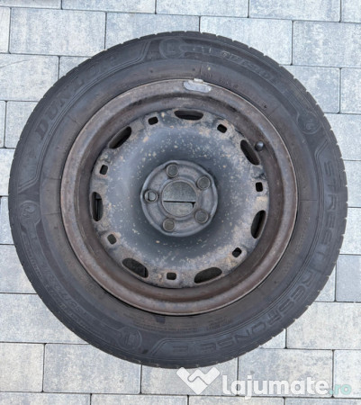 Set jante VW POLO cu cauciucuri DUNLOP 165/70/14!