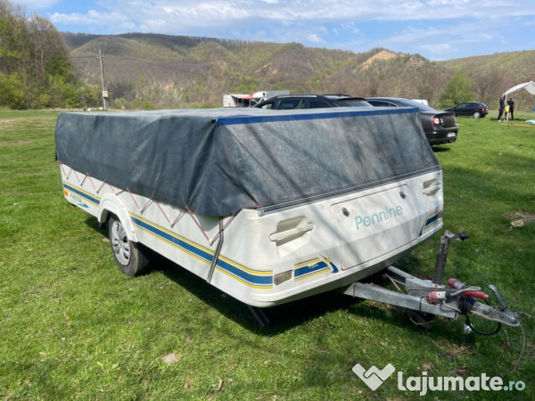 Remorcă Rulotă Pennine fiesta 4 persoane 