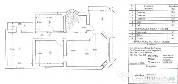 Vila 7camere/(348util,500teren,119ampr.)mp/5min.metrouAp....