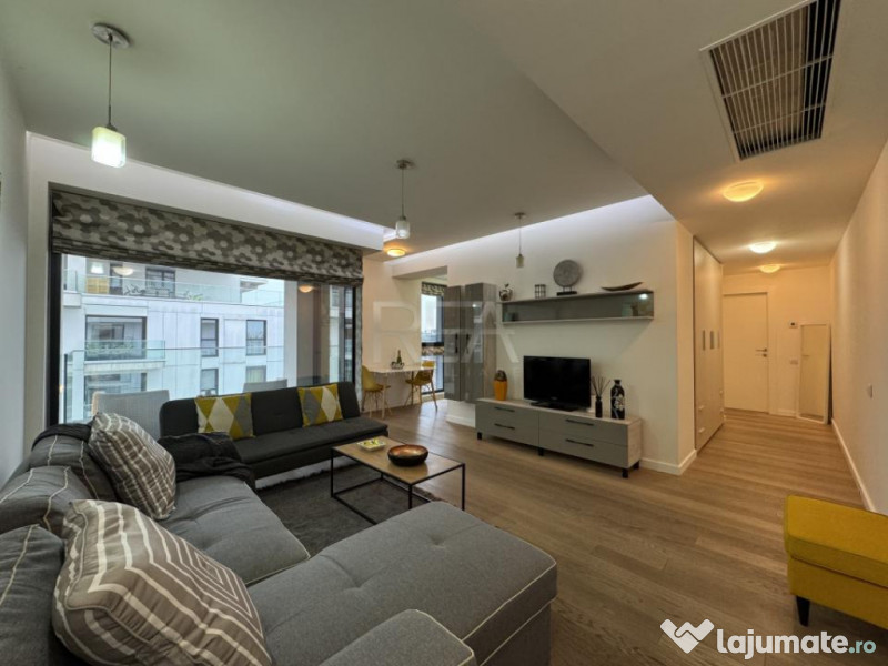 2 camere cu parcare subterană în ONE Herastrau Plaza