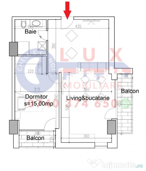 ID 2738 Apartament 2 camere - Cartier E3