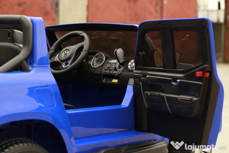 Masinuta electrică pentru 2 copii Mercedes X-Class #Blue 