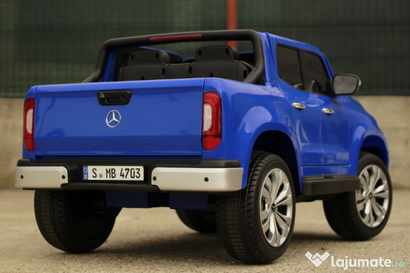 Masinuta electrică pentru 2 copii Mercedes X-Class #Blue 