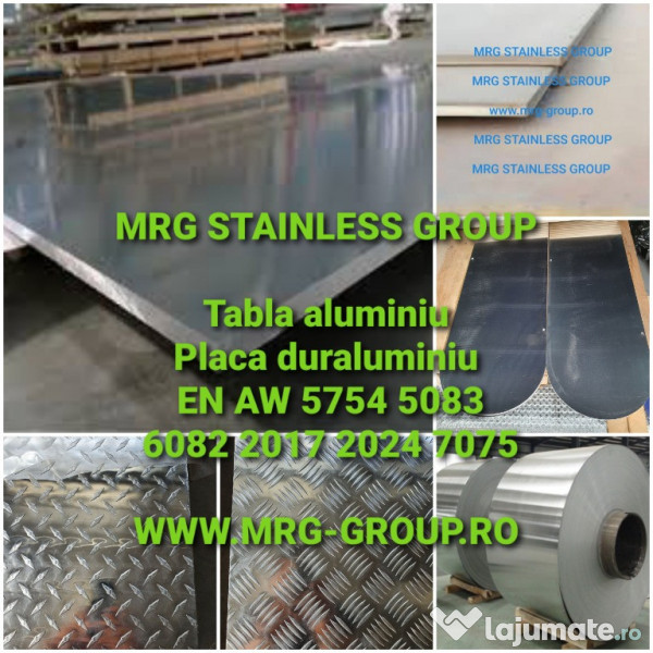 Tabla aluminiu lisa striata Diamond Quintet Stucco perforata 