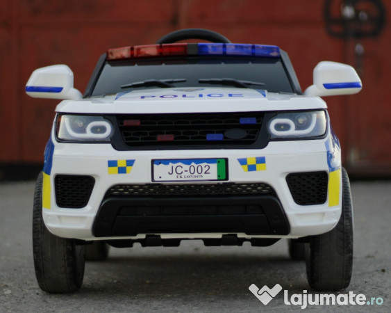 Masinuta electrica de politie BJC002 12V 90W POLICE #White