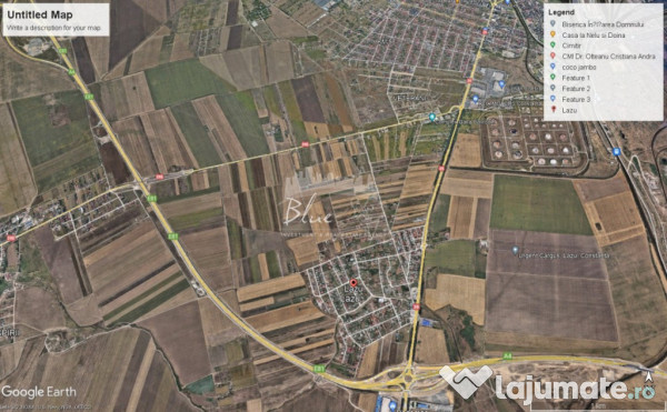 Teren 14000 mp localitatea Lazu 