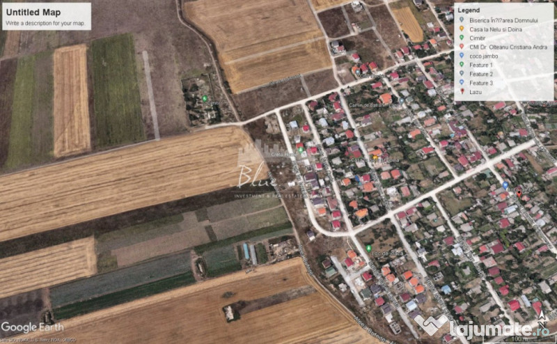 Teren 14000 mp localitatea Lazu 